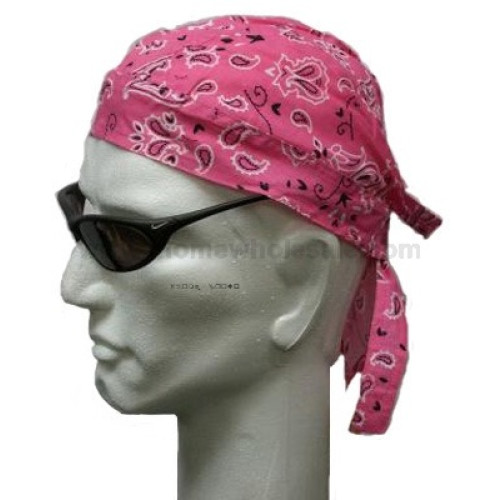 Pretty in Pink Headwrap Bandana