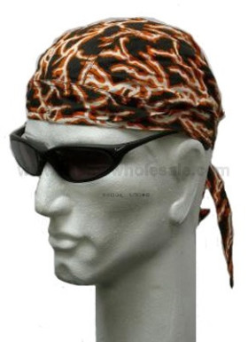 Orange Lyn Headwrap