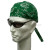Grøn Paisley Head Wrap Zandana Bandana