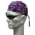 Purple Paisley Head Wrap Zandana Bandana