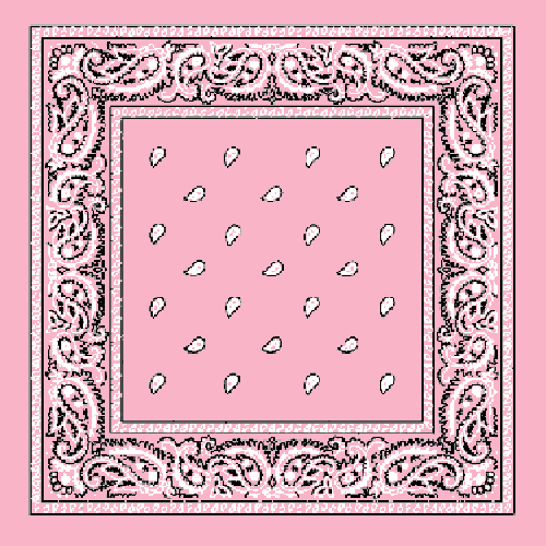 Baby Pink Bandana