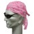 baby pink head wear paisley pattern