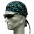 Blå Lyn Headwrap