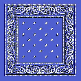 Mirage blå himmel farvet Børne Bandana