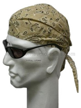 Lysebrun Paisley Head Wrap Zandana Bandana