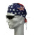 USA Flag Stars and Stripes with US Map Head Wear