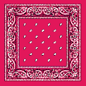 Skrigende Pink Børne Bandana