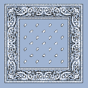 Baby Blå Neckerchief Bandana