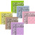 12 Stk Bandanas DeLuxe Valuepack 6 lyse farver