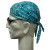 Turkis Paisley Head Wrap Zandana Bandana