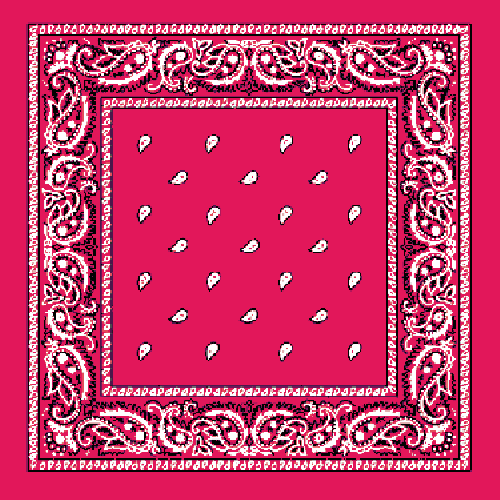 Skrigende Pink Børne Bandana