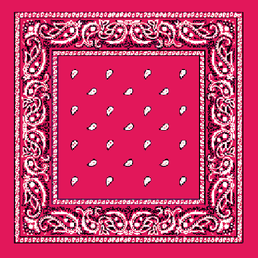 Skrigende Pink Børne Bandana