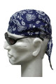 Marineblå Headwrap Bandana