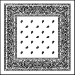 Hvidt Børne Bandana