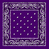 Purple lilla farvet Børne Bandana