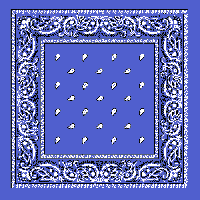 Mirage Blå Bandana