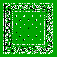 Kelly Grønt Bandana
