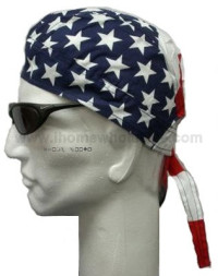 USA Flag Stars and Stripes Head Wear